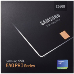 SSD накопичувач SAMSUNG 840 PRO 256GB 2.5" SATA III (MZ-7PD256BW)