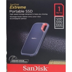 Зовнішній SSD-накопичувач SanDisk Extreme V2 1TB USB-C (SDSSDE61-1T00-G25)