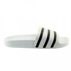 Мужские шлёпанцы Adidas Adilette белые 280648 (размер 41/42)