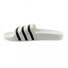 Мужские шлёпанцы Adidas Adilette белые 280648 (размер 41/42)