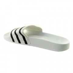 Мужские шлёпанцы Adidas Adilette белые 280648 (размер 41/42)