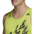 Мужская спортивная майка Adidas Speed Singlet Yellow (размер - М)