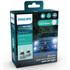 LED Автолампи Philips UltinonSport 9005/9006USLED (HB3) 6000K (2шт) 20W