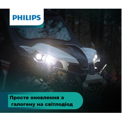 LED Автолампи Philips UltinonSport 9005/9006USLED (HB3) 6000K (2шт) 20W