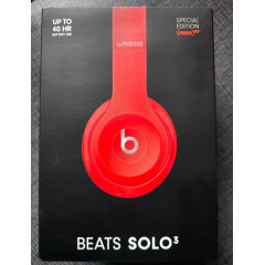Бездротові навушники Beats by Dr. Dre Solo3 Wireless On-Ear Headphones Citrus Red (модель MX472LLA) Б\В
