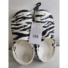 Жіночі крокси Crocs Classic Zebra Animal Print розмір 37 (24 см)