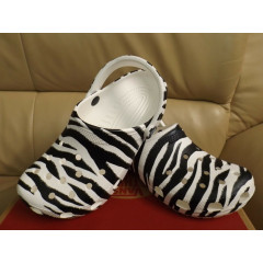 Жіночі крокси Crocs Classic Zebra Animal Print розмір 37 (24 см)