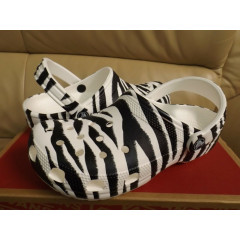 Жіночі крокси Crocs Classic Zebra Animal Print розмір 37 (24 см)