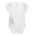 Set of 6 white cotton bodysuits with short sleeves from Zara (size 62 cm).