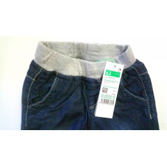 Бавовняні джинси для малюків Benetton Baby (розмір 62)