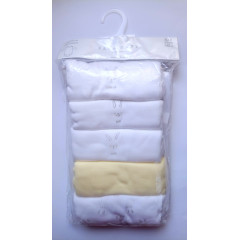 Набір бавовняних боді Zara з довгим рукавом 5 штук (зріст 68 см)