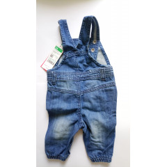Джинсовий комбінезон на малюка Benetton Baby (розмір 56)