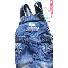 Джинсовий комбінезон на малюка Benetton Baby (розмір 56)