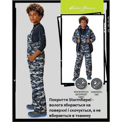 Дитячий водонепроникний утеплений комбінезон лижний Eddie Bauer Snow Bib зріст 104–116 см (4-6 років)