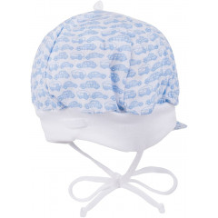 Трикотажна кепочка дитяча MaxiMo на зав'язках (розмір 45)