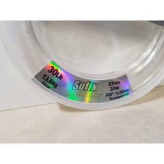 Флюорокарбонова волосінь Sufix Invisiline 14 кг 30 метрів (флюрокарбон повідковий)