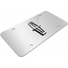 Алюмінієвий дзеркальний хромований 3D Lincoln логотип номерний знак