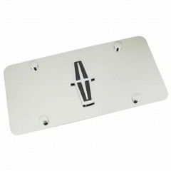 Алюмінієвий дзеркальний хромований 3D Lincoln логотип номерний знак