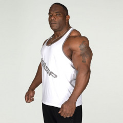 Чоловіча спортивна майка GASP Vintage T-back біла (розмір - М)