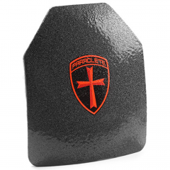Point Blank Paraclete Speed Plate Plus 25.4x30.5 cm (polyethylene and ceramic) 2 kg 14 mm - Plate for concealed carry body armor.