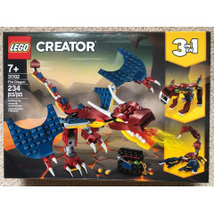 Конструктор LEGO Creator Огненный дракон (31102)