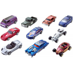 Колекційний набір моделей автомобілів Hot Wheels 54886 10 Car Pack Assortment 10 шт Made in Malaysia