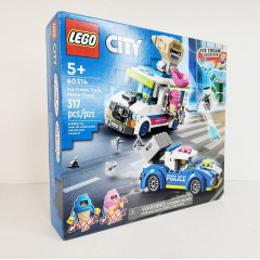 Конструктор LEGO City Погоня полиции за грузовиком с мороженым 317 деталей (60314)