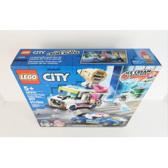 Конструктор LEGO City Погоня полиции за грузовиком с мороженым 317 деталей (60314)