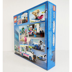 Конструктор LEGO City Погоня полиции за грузовиком с мороженым 317 деталей (60314)