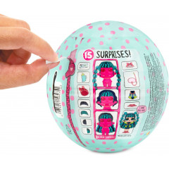 Игровой набор с куклой LOL Surprise Hairvibes Dolls с париками и с 15 сюрпризами