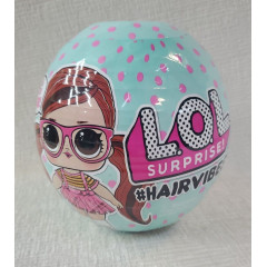 Игровой набор с куклой LOL Surprise Hairvibes Dolls с париками и с 15 сюрпризами