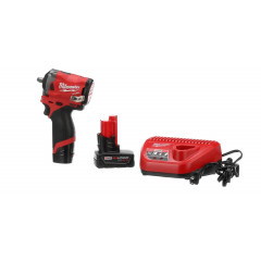 Ударний акумуляторний гайковерт Milwaukee 2554-22 M12 FUEL Stubby 3/8 дюйма