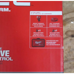 Ударний акумуляторний гайковерт Milwaukee 2554-22 M12 FUEL Stubby 3/8 дюйма