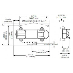 Infrared CO2 Module (NDIR module) Amphenol Advanced Sensors Telaire T6615-5k CO2