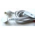 In-ear headphones for smartphone Jays a-Jays One white used.