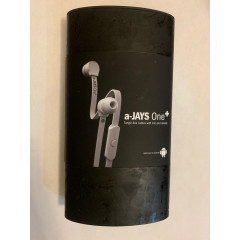 In-ear headphones for smartphone Jays a-Jays One+ white used.