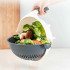 Multifunctional Wet Basket Vegetable Cutter 9 in1 Grater andislicer for Vegetables