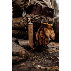 Ніж у дерев'яній подарунковій коробці Marttiini Lapp knife зі шкіряним чохлом