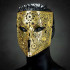 Lace Carnival Mask Beyond Masquerade, gold (metal)