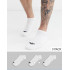 Шкарпетки Adidas Originals Trefoil Liner білі розмір 39-42 (3 пари)
