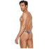 Men's thong panties Elegant Moments It's a Snap Zebra with side clasps (size - S/M)