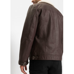 Чоловіча куртка Bonprix зі штучної шкіри (розмір 58/60)