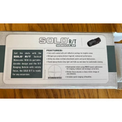 Vortex SOLO R/T 8x36 tactical monocular with MRAD rangefinder reticle