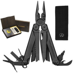 Мультитул Leatherman Wave Plus Black (17 функцій)