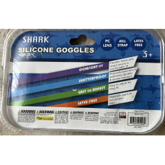 Дитячі силіконові окуляри для плавання Lifeguard Shark від 3 років