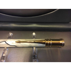 Ручка кулькова Parker DUOFOLD Pearl and Black Gold Trim Vintage (Б/В)
