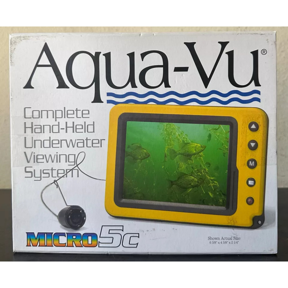 Підводна камера Aqua-Vu Micro 5c портативна кольорова система спостереження Aqua-Vu Micro 5c