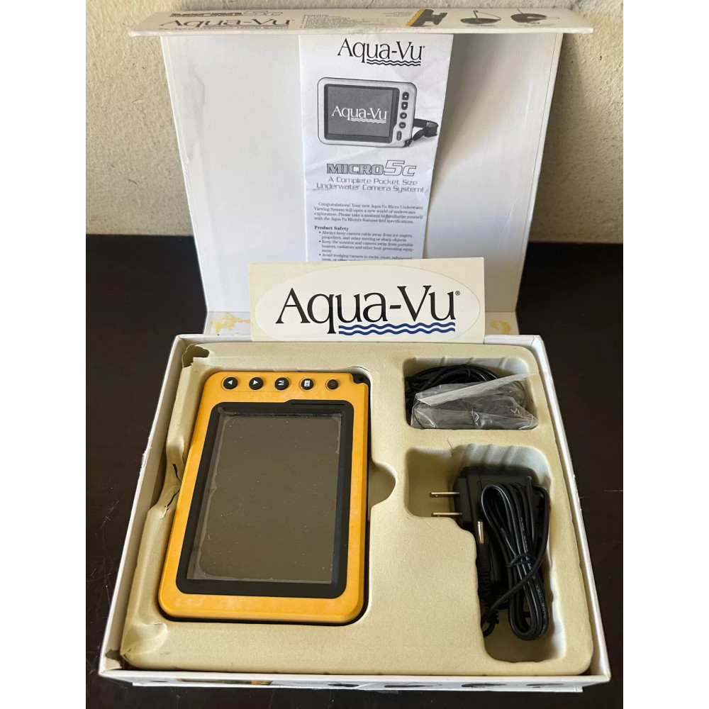 Підводна камера Aqua-Vu Micro 5c портативна кольорова система спостереження Aqua-Vu Micro 5c
