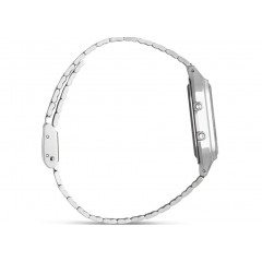 Wristwatch Casio Vintage AQ-230A-7DMQYES in retro style silver 28 mm