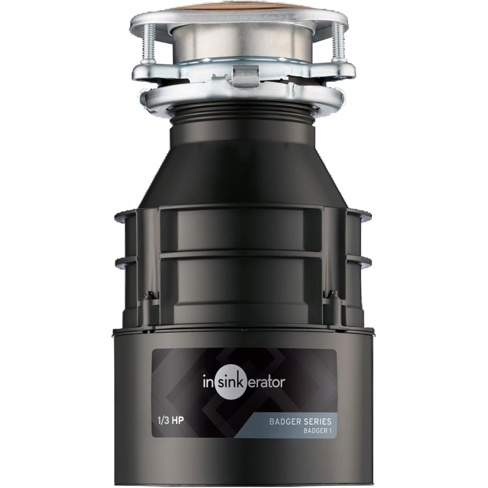 Подрібнювач харчових відходів InSinkErator Badger 1 Standard Series 79880-ISE 1/3 HP чорний